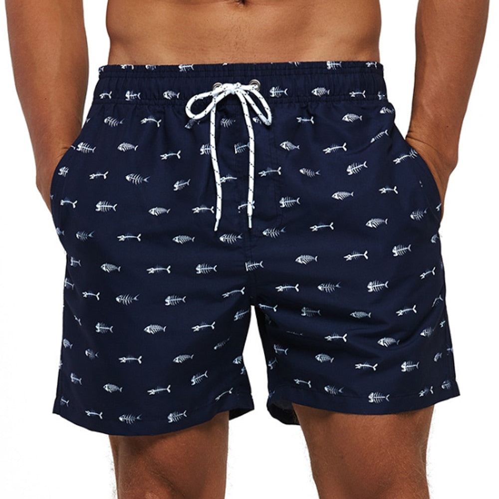 Snel - Stylish Men's Swimming Shorts with Trendy Patterns