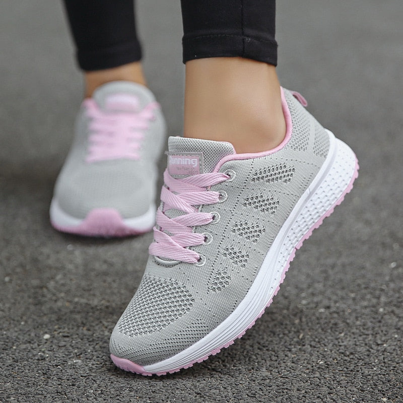 Leandra - Lightweight Women's Sneakers with Breathable Fabric and Extra Stability
