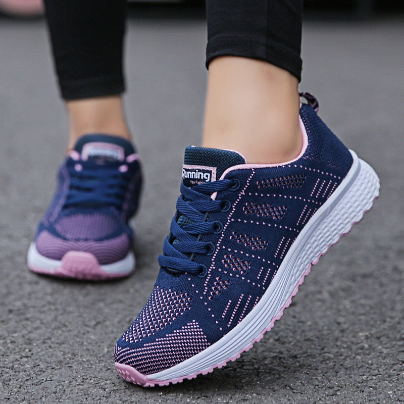 Leandra - Lightweight Women's Sneakers with Breathable Fabric and Extra Stability