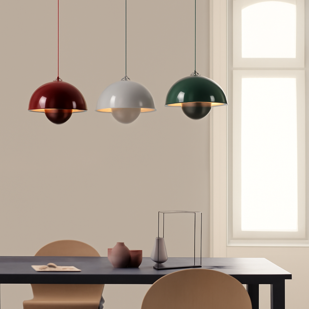 Coverra - Colorful Half Moon Chandelier For Living Room Lighting