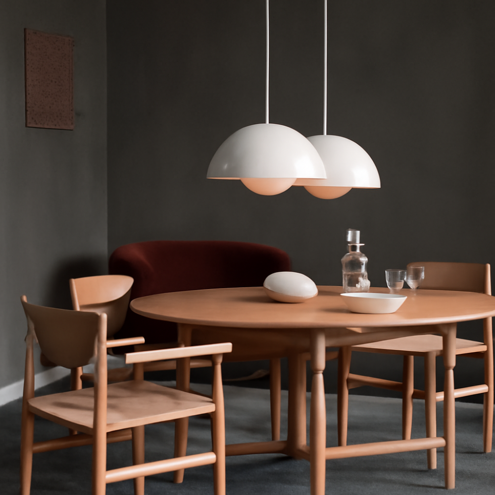 Coverra - Colorful Half Moon Chandelier For Living Room Lighting