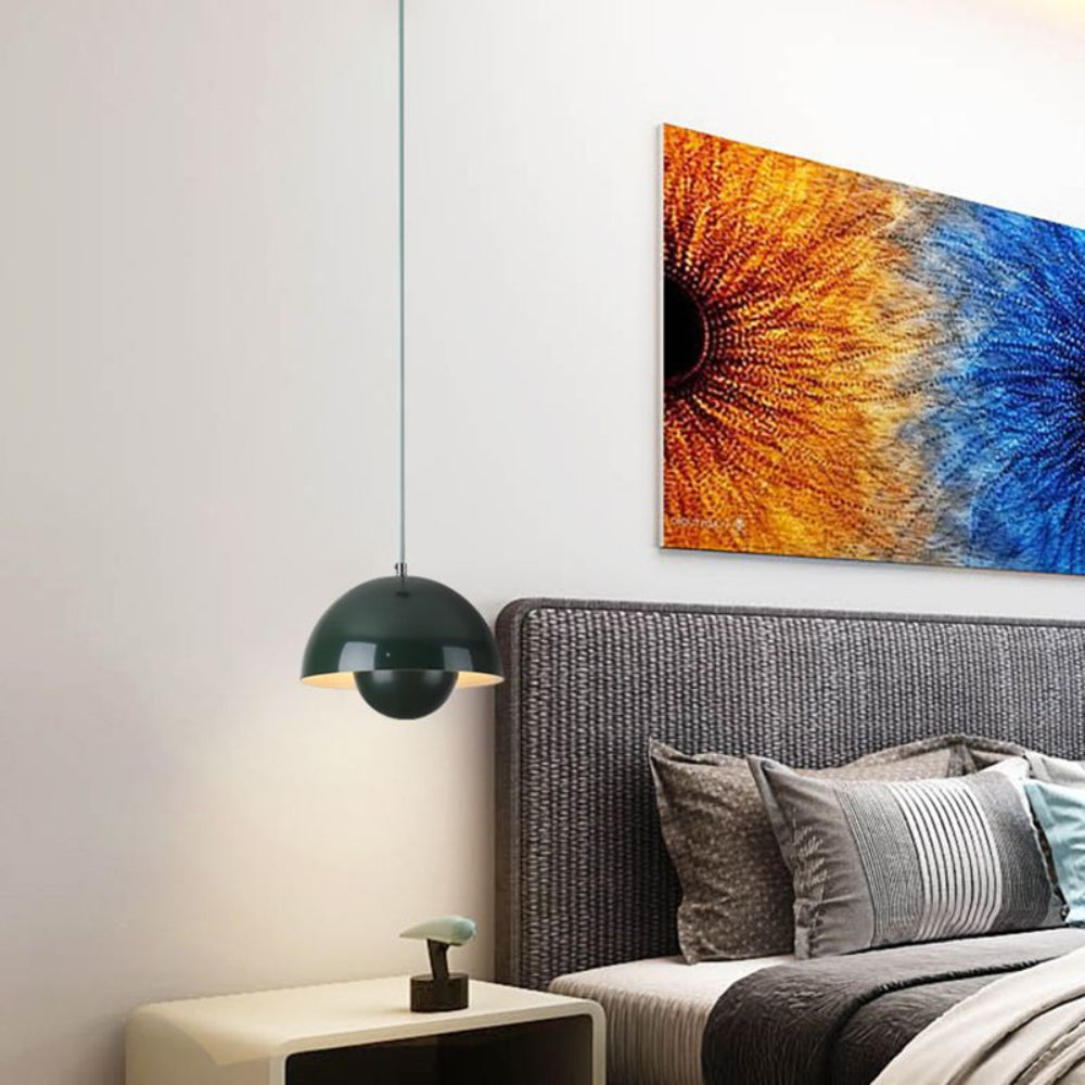Coverra - Colorful Half Moon Chandelier For Living Room Lighting