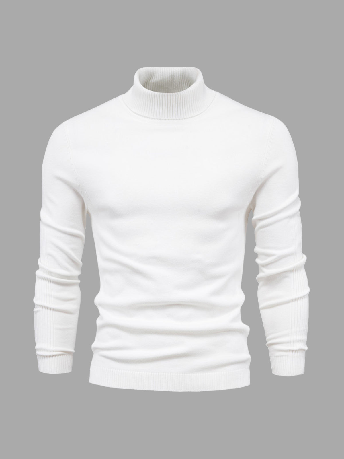 Ezekiel - Stylish Men's Turtleneck Sweater in Soft Cotton