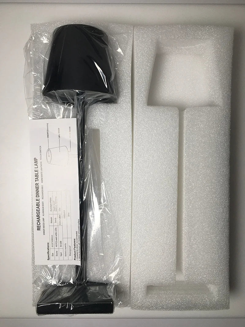 Zenvia - Nordiclight Wireless Rechargeable Table Lamp For Home