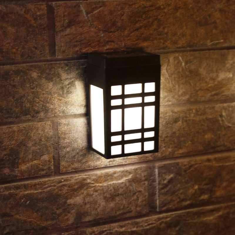 Homora - HikariGlow Japanese Solar Wall Light for Elegant Outdoor Bliss