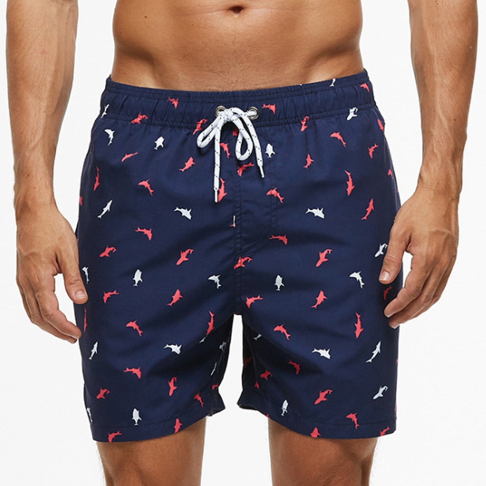 Snel - Stylish Men's Swimming Shorts with Trendy Patterns