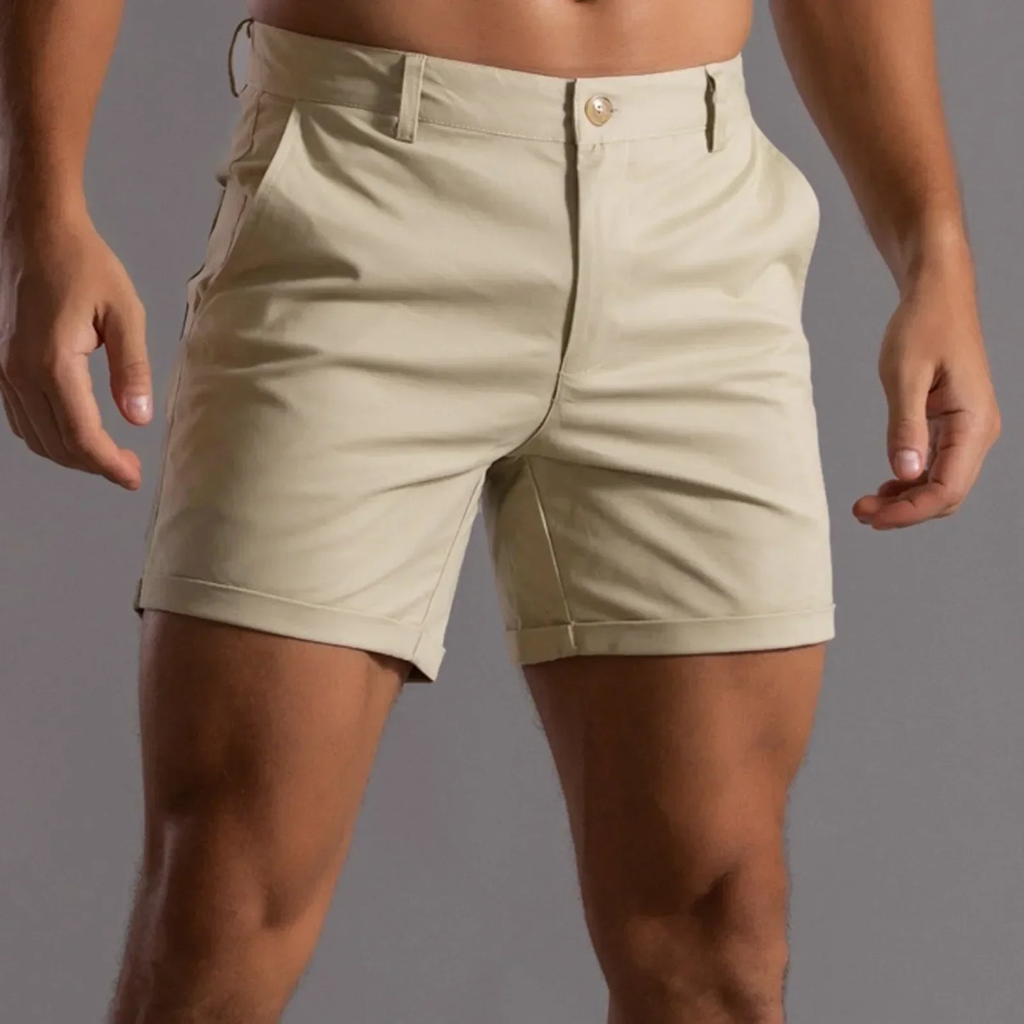 Liam - Stylish Men's Chino Shorts with Tailored Fit for Summer