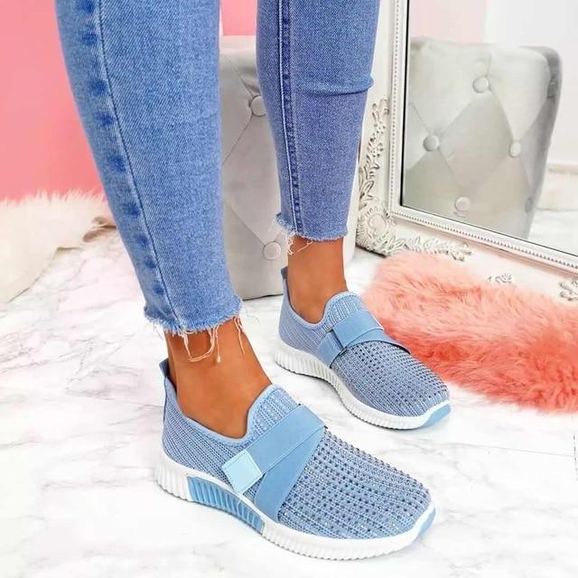 Daisie - Stylish Orthopedic Slip-On Women's Sneakers for All-Day Comfort