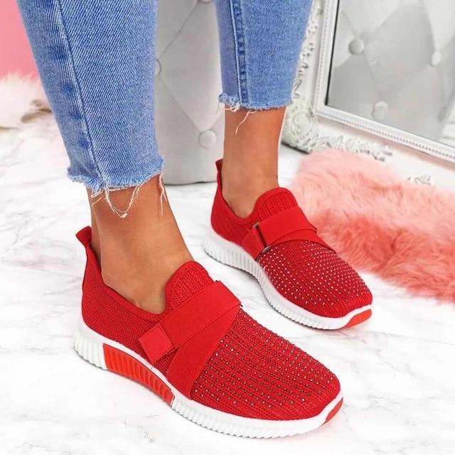 Daisie - Stylish Orthopedic Slip-On Women's Sneakers for All-Day Comfort