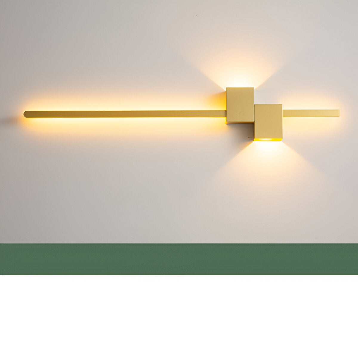 Arvion - The Line Minimalist Black Long LED Wall Light Fixture