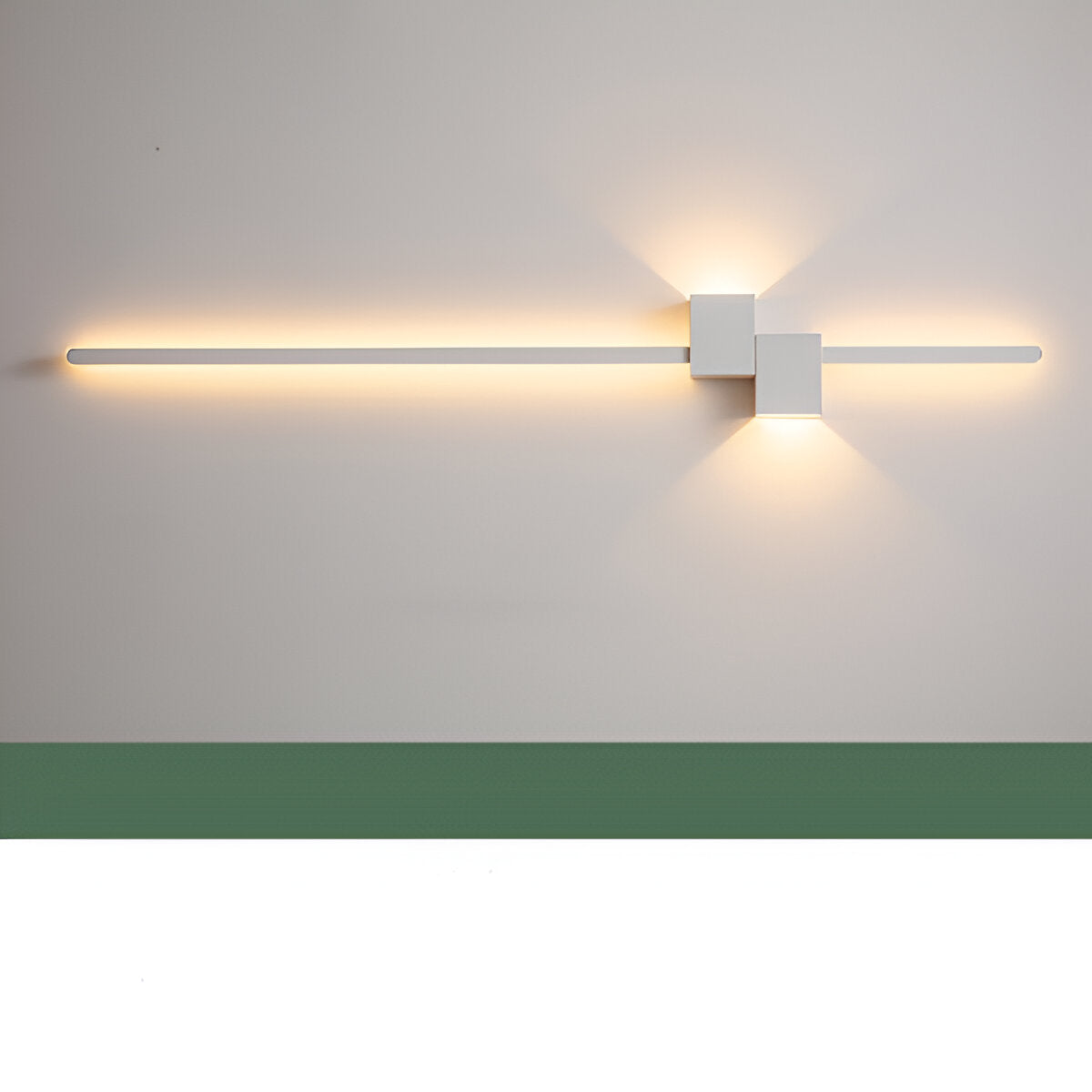 Arvion - The Line Minimalist Black Long LED Wall Light Fixture