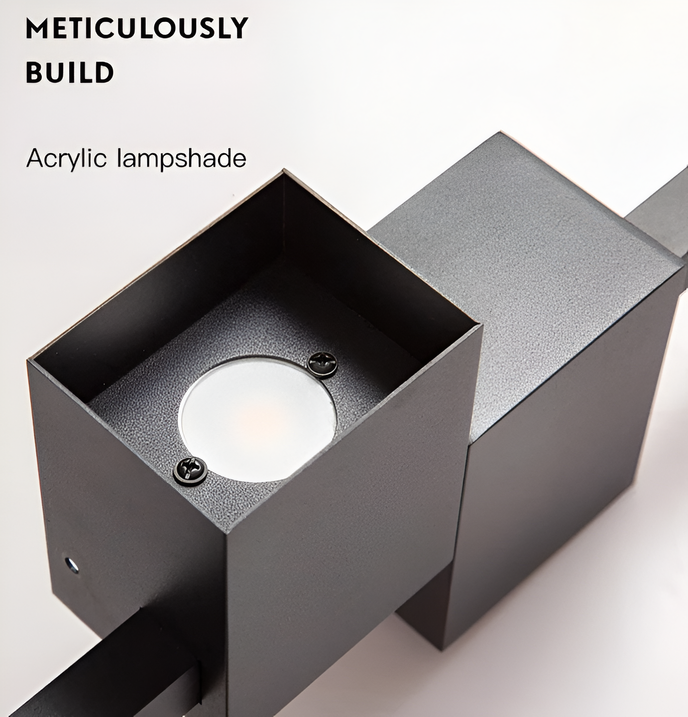 Arvion - The Line Minimalist Black Long LED Wall Light Fixture