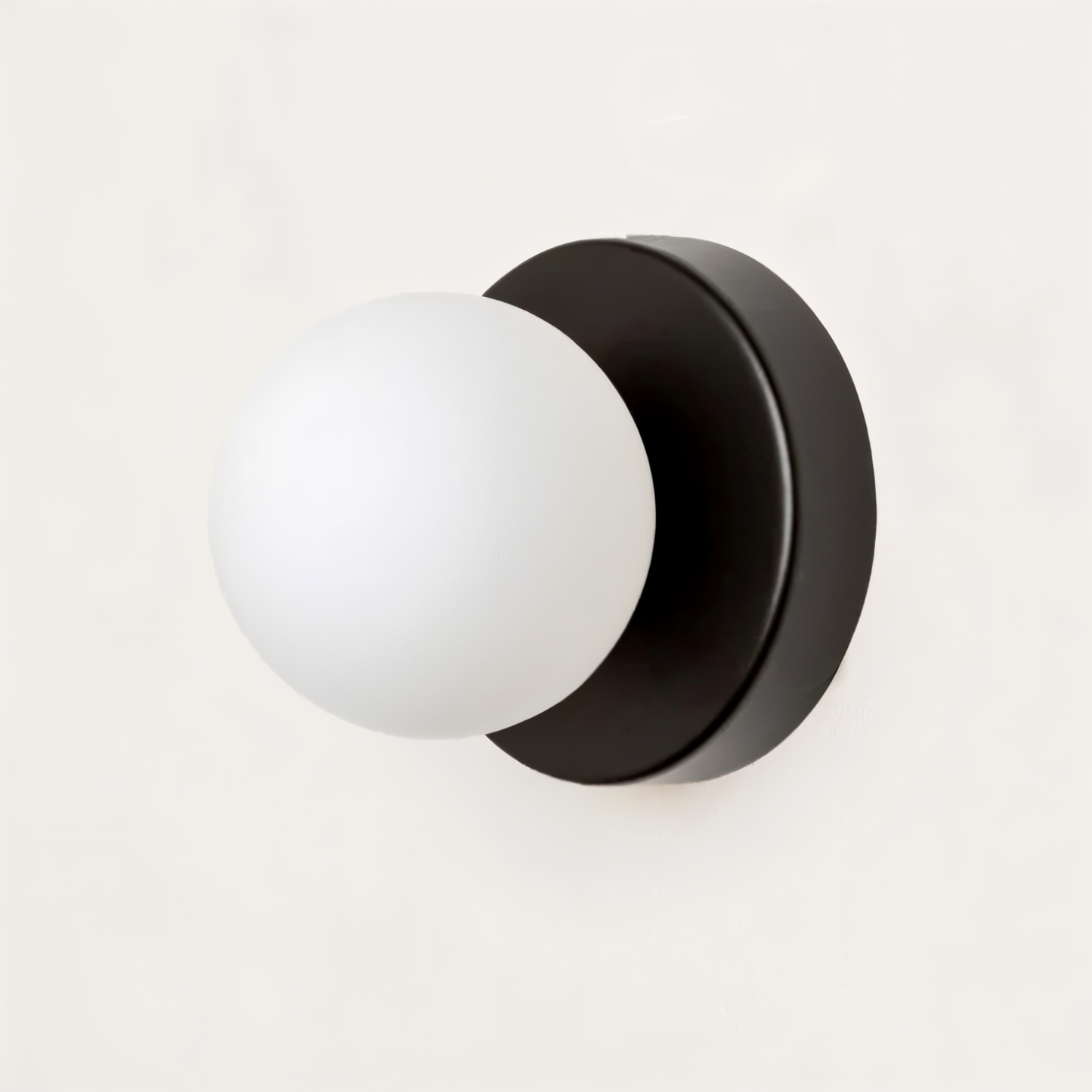 Soluxe - PearlPop White Glass Orb Wall Mounted Light LED Indoor