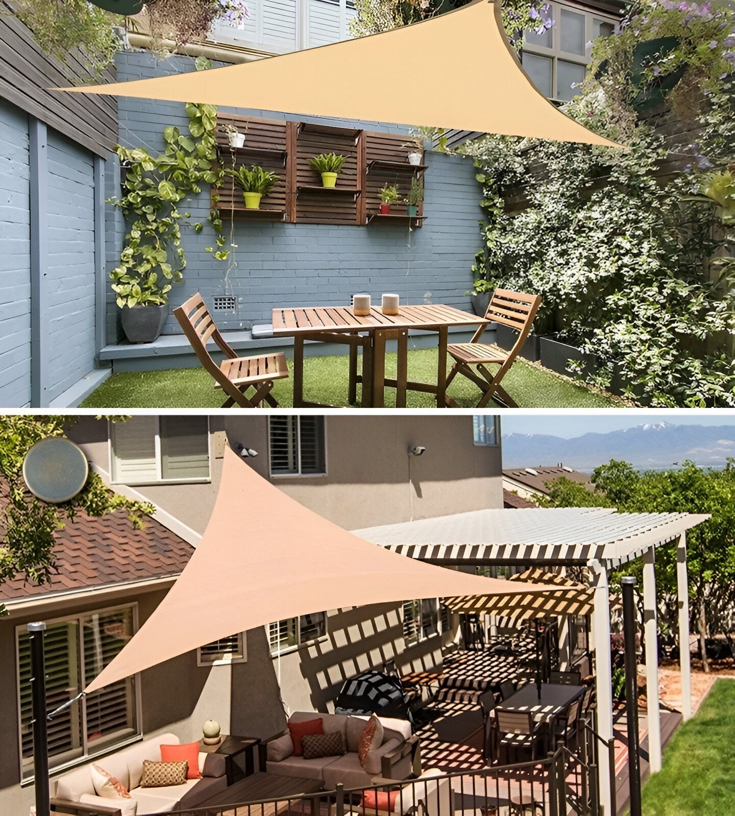 Colura – Waterproof Triangular Sun Shade with UV Protection