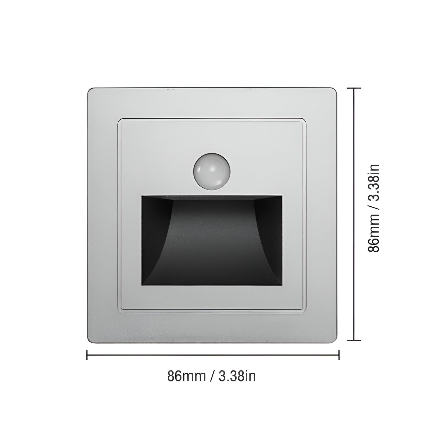 Enyra - LumiStep Motion Sensor Flush Mount Wall Light For Stairs