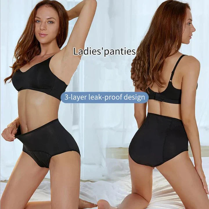 Mirtha - High-Quality Women's Moisture-Wicking Seamless Underwear Set