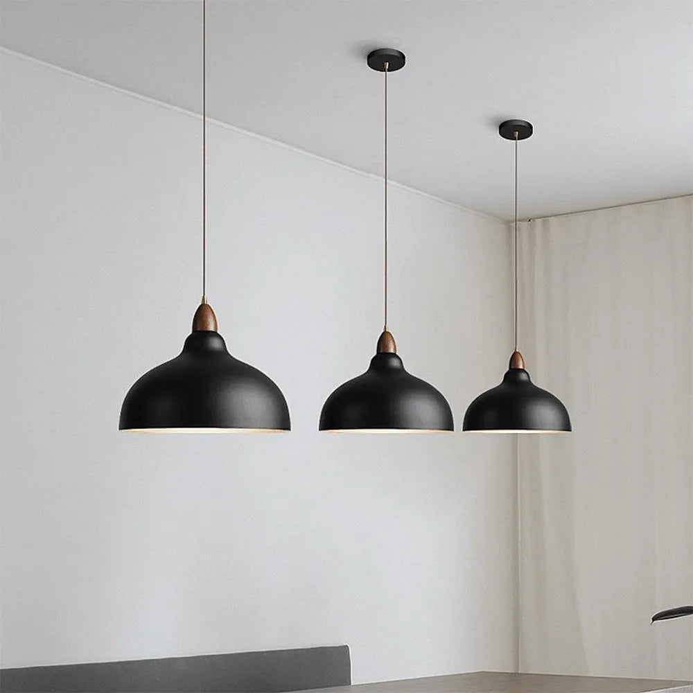 Trevona - Romane Scandinavian Wooden Pendant Light Adjustable