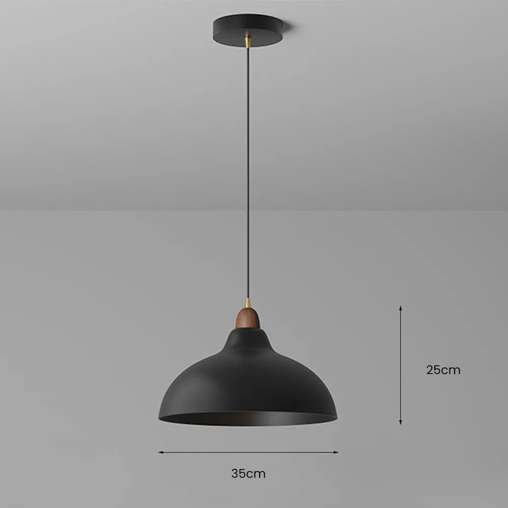 Trevona - Romane Scandinavian Wooden Pendant Light Adjustable