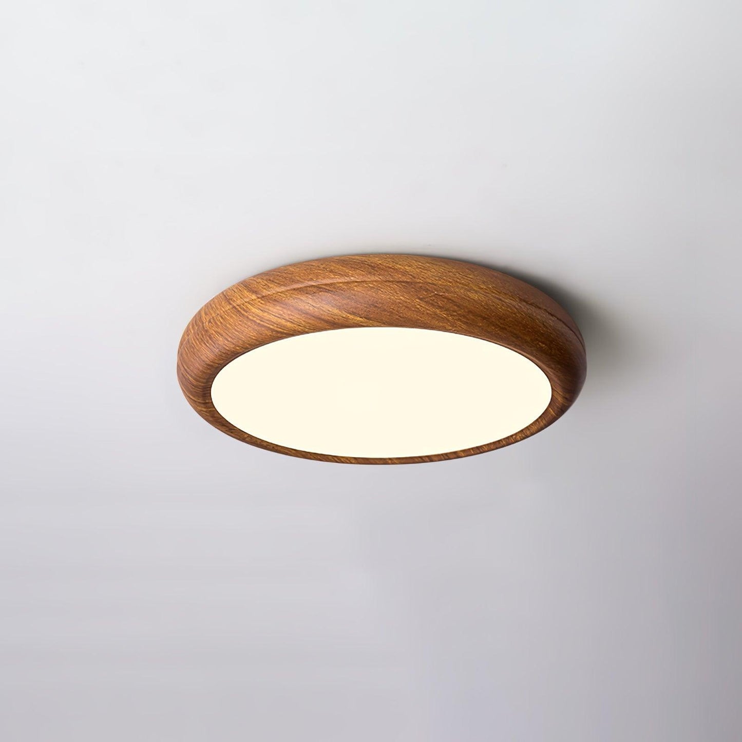 Florven - Giulio Scandinavian Wooden Ceiling Light With LED Lamp