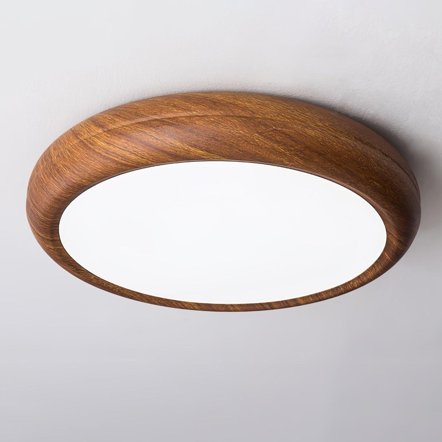 Florven - Giulio Scandinavian Wooden Ceiling Light With LED Lamp