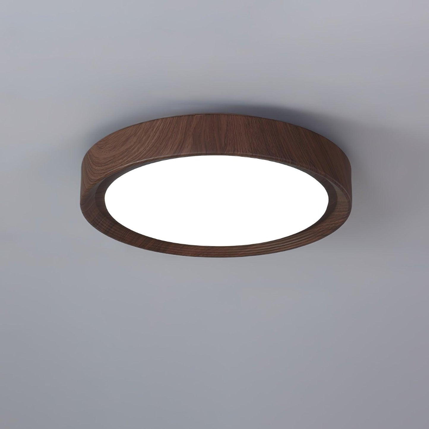 Florven - Giulio Scandinavian Wooden Ceiling Light With LED Lamp
