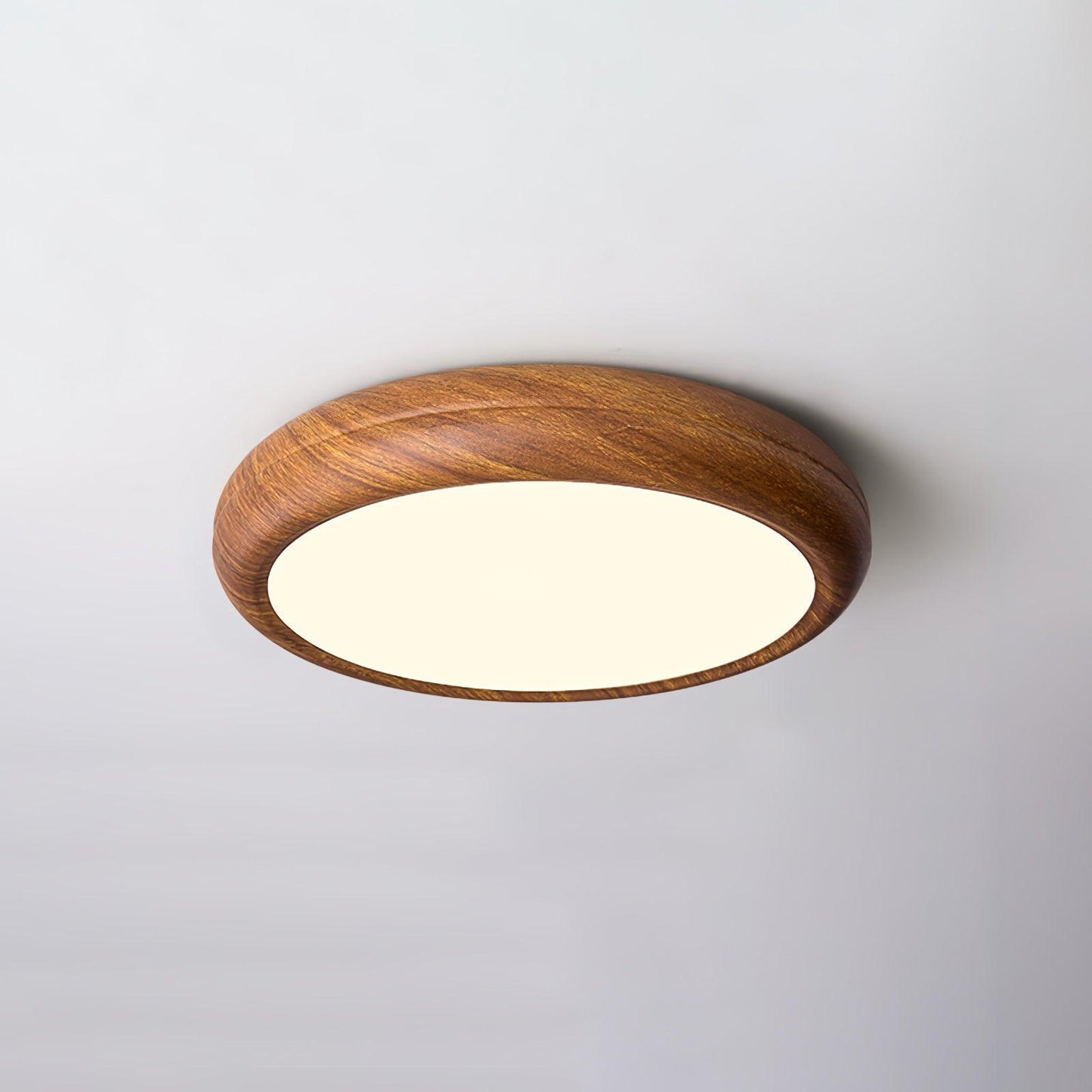 Florven - Giulio Scandinavian Wooden Ceiling Light With LED Lamp