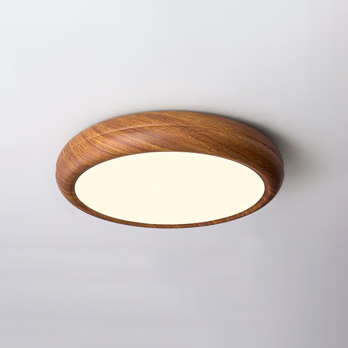 Florven - Giulio Scandinavian Wooden Ceiling Light With LED Lamp