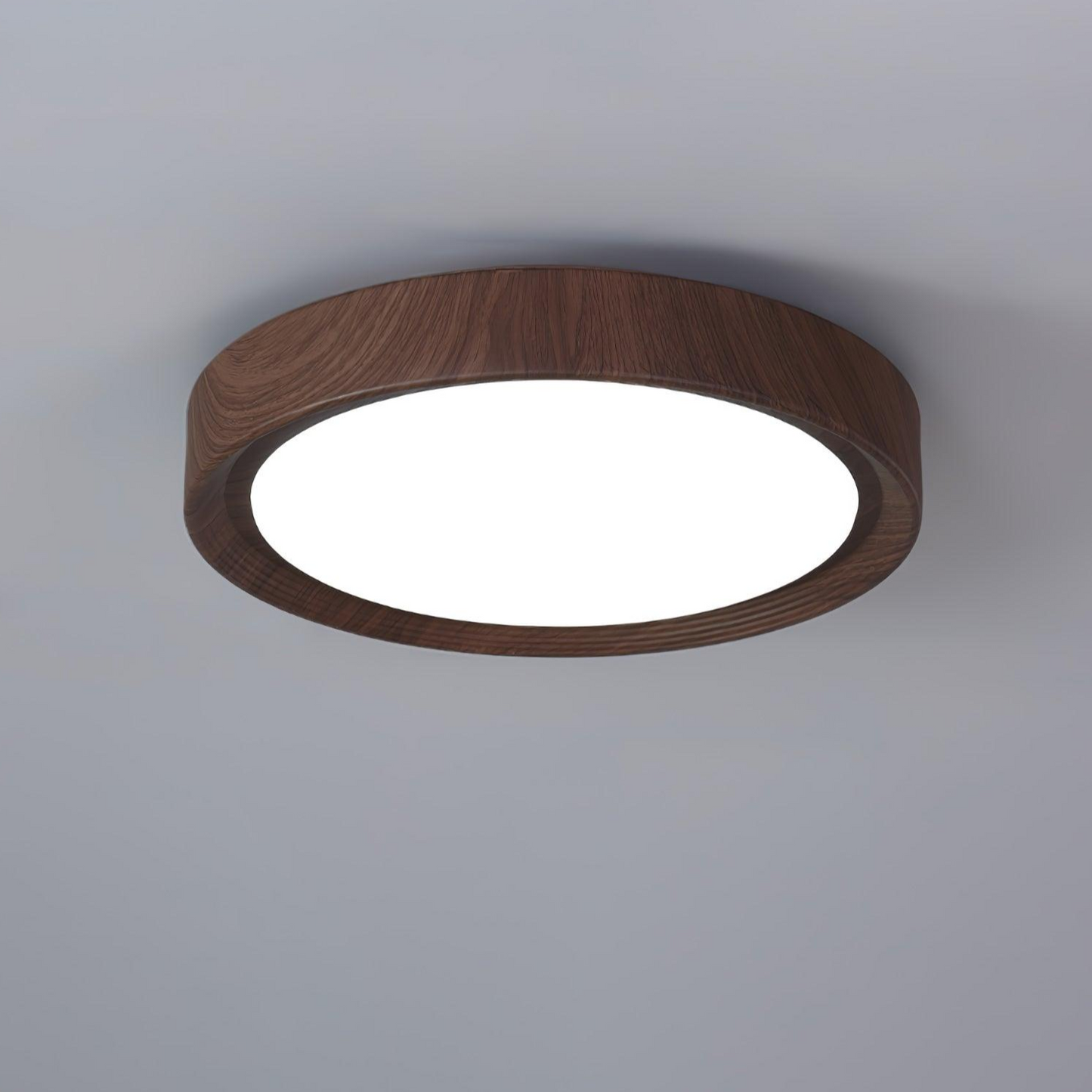 Florven - Giulio Scandinavian Wooden Ceiling Light With LED Lamp