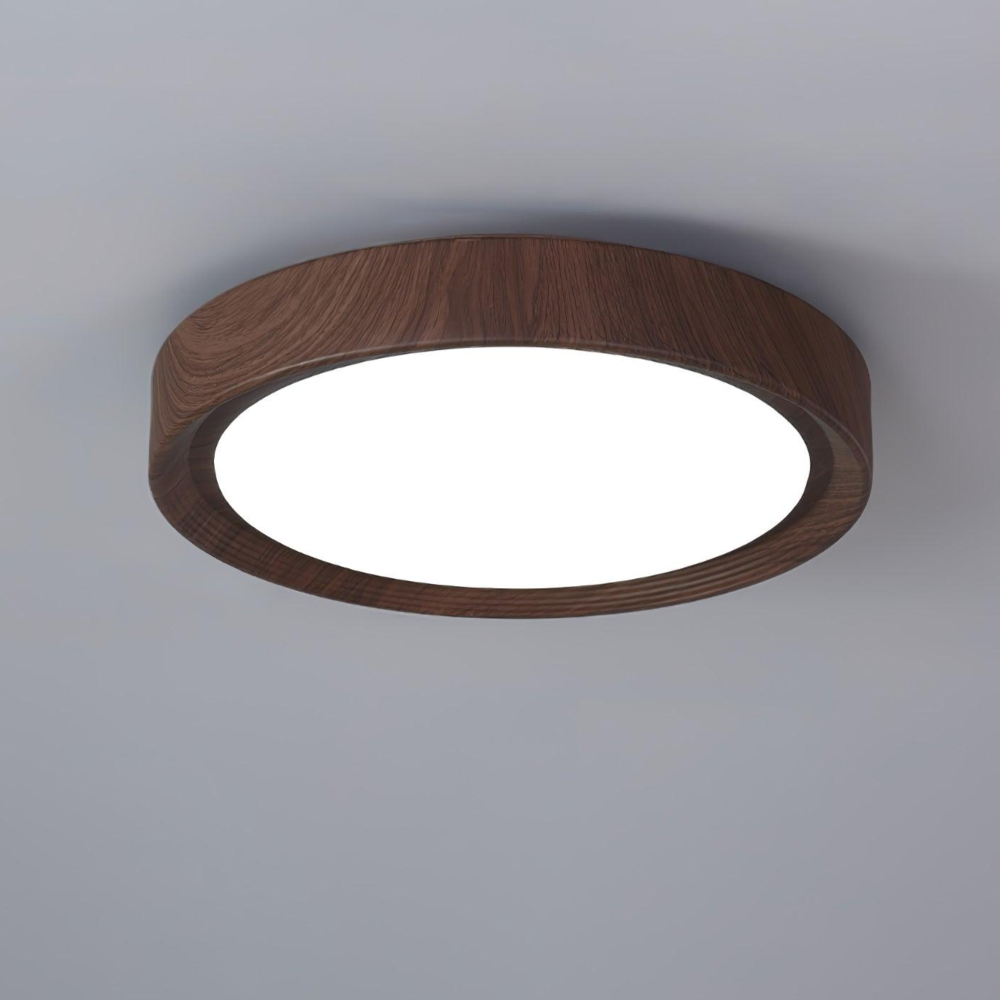 Florven - Giulio Scandinavian Wooden Ceiling Light With LED Lamp