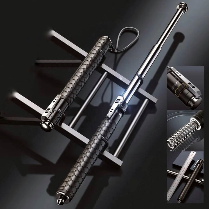 Defender - Automatic self-defense walking stick with anti-slip handle