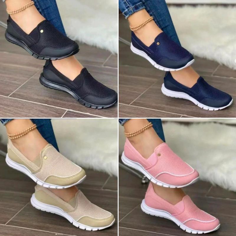 Marnie - Stylish Slip-On Orthopedic Shoes for Women with Extra Width