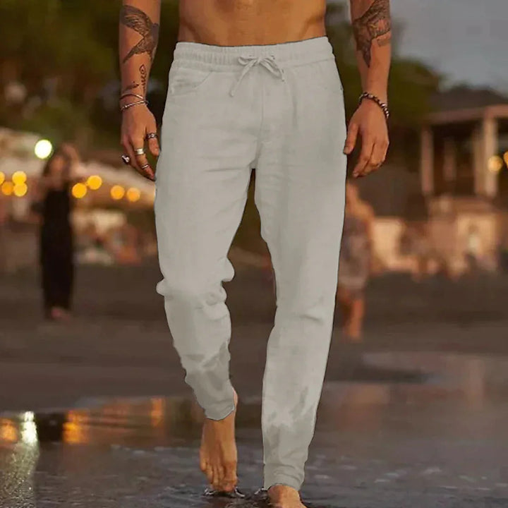 Dallas - Jaxx Linen Pants For Men Breathable Lightweight Relaxed Fit