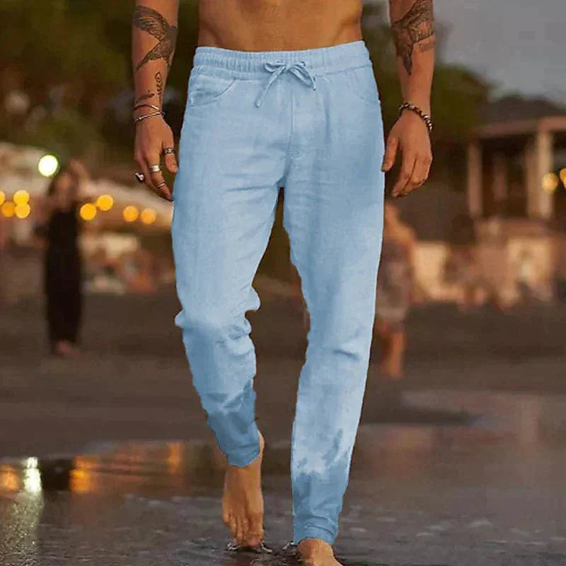 Shelby - Casual Linen Pants for Comfort and Style