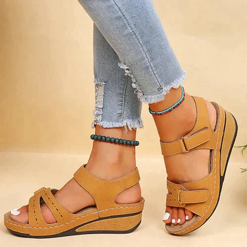 Xiomara - Stylish High-Heeled Sandals with Ankle Strap for Women