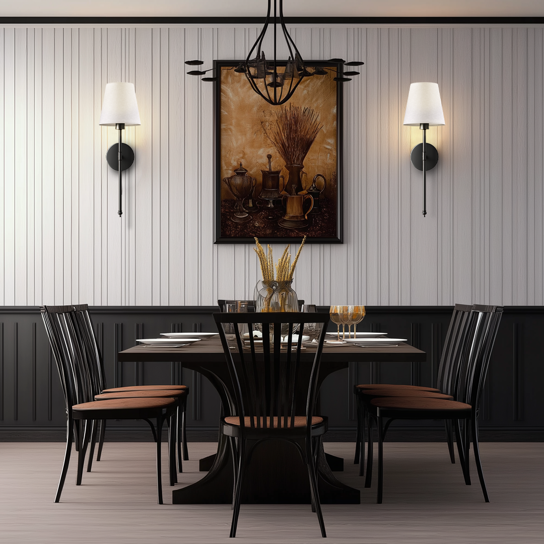 Cali - Wireless Wall Sconces Set of 2 with Rechargeable Battery and Easy Installation