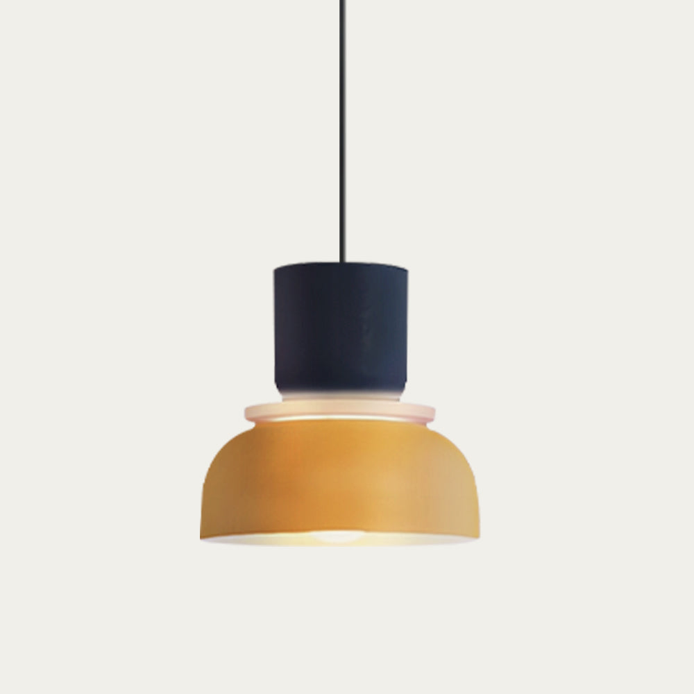 Roseva - Rina Colorful Scandinavian Pendant Light With Metal Finish