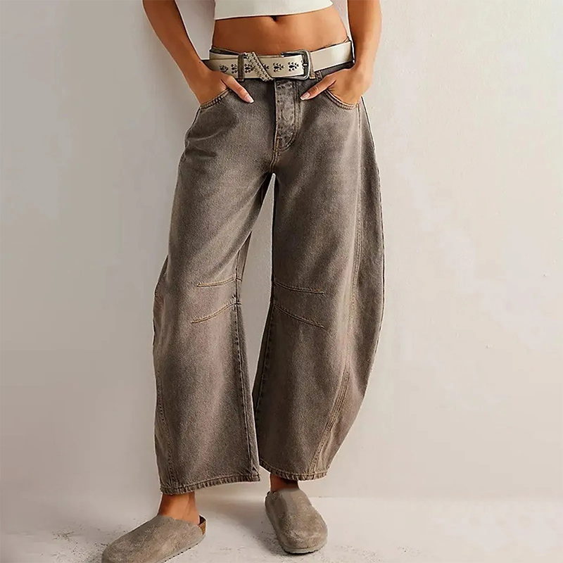 Karly - Effortless Wide-Cut Women's Jeans for Comfort and Style
