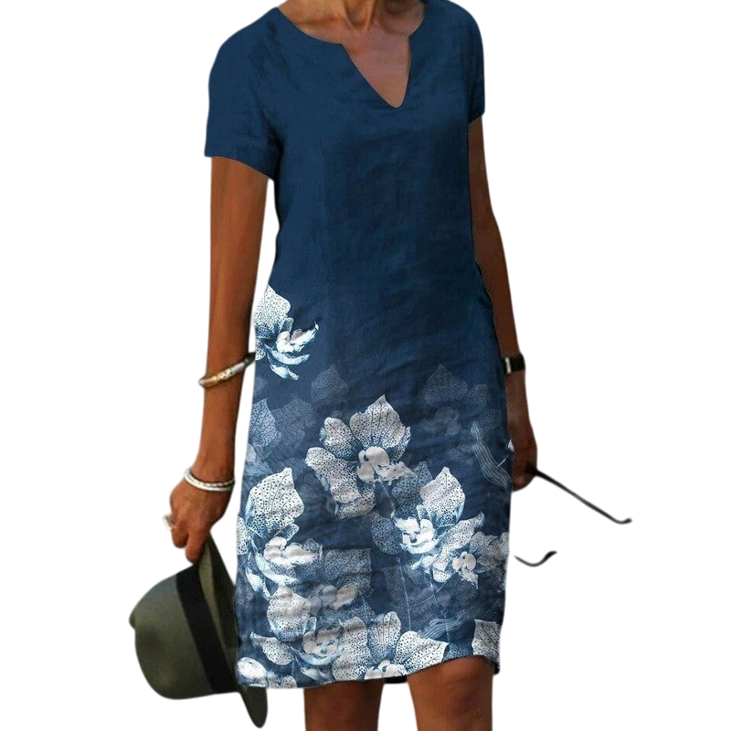 Nesta - Elegant Women's Floral Maxi Dress for Any Occasion
