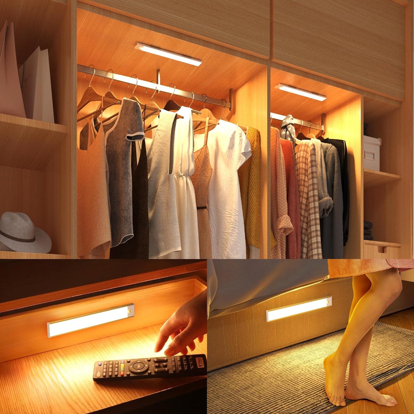 Radianthe - Wireless LED Lamp With Sensor And Three Light Colors