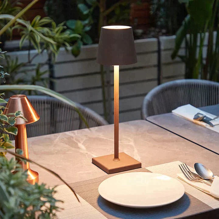 Aurilith - luxury wireless table lamp with soft glow