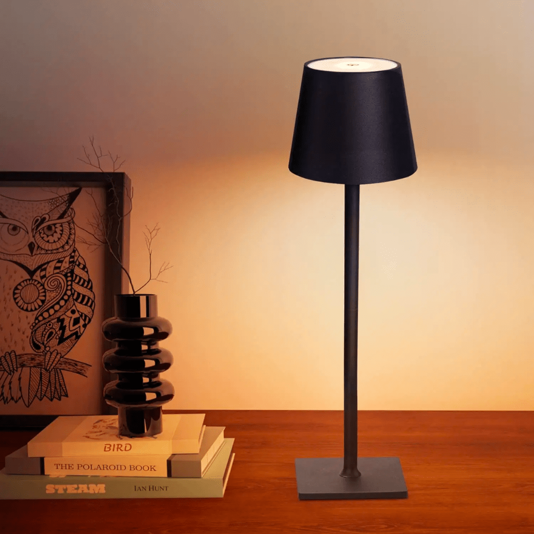 Aurilith - luxury wireless table lamp with soft glow