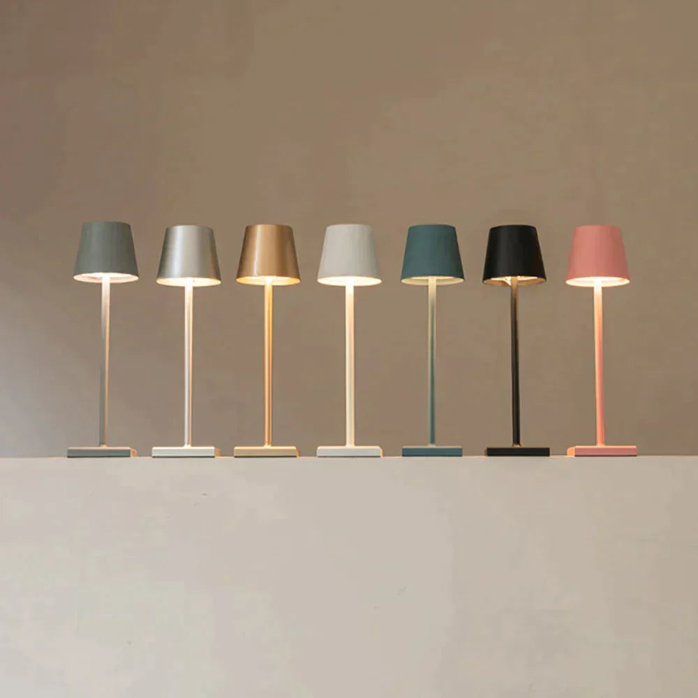 Aurilith - luxury wireless table lamp with soft glow