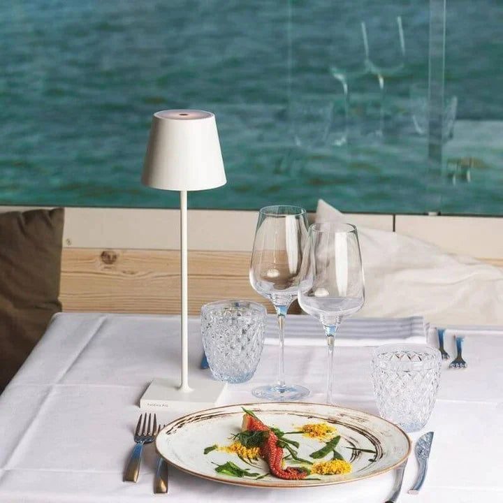 Aurilith - luxury wireless table lamp with soft glow