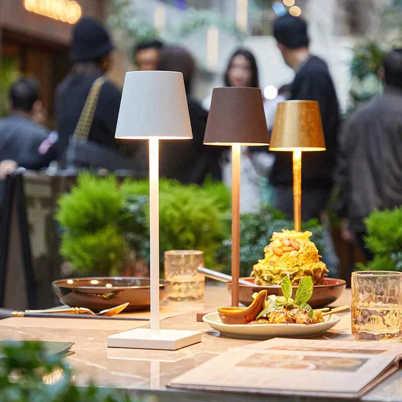 Aurilith - luxury wireless table lamp with soft glow