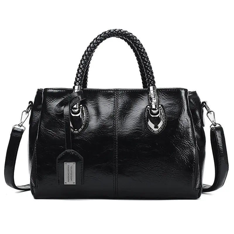 Lurleen - Spacious Leather Handbag with Elegant Design and Premium Quality