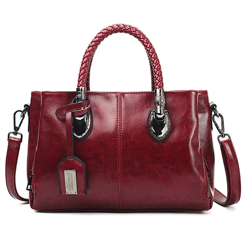 Lurleen - Spacious Leather Handbag with Elegant Design and Premium Quality