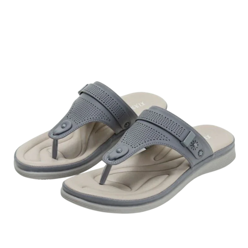 Zaira - Stylish and Durable Thong Sandals with Cushioned Sole