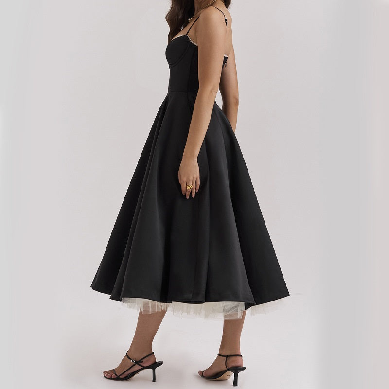 Marley - Elegant Women's Summer Dress with Chevron Design