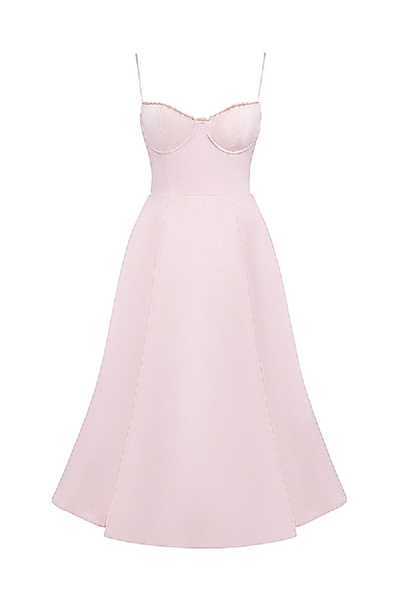 Marley - Elegant Women's Summer Dress with Chevron Design