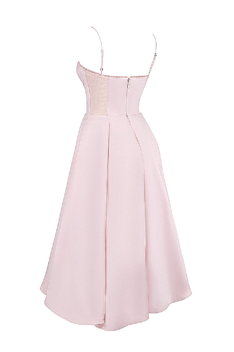 Marley - Elegant Women's Summer Dress with Chevron Design